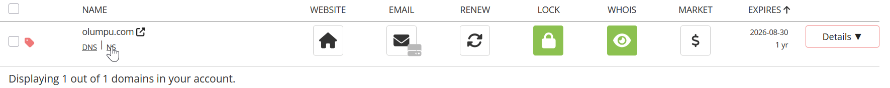 manage domain